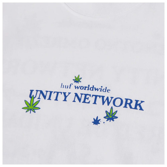Huf Ανδρική κοντμάνικη μπλούζα Unity Network Tee